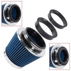 3" 3.5" 4" High Flow Inlet Dry Air Filter for Cold Air Intake (Fits )