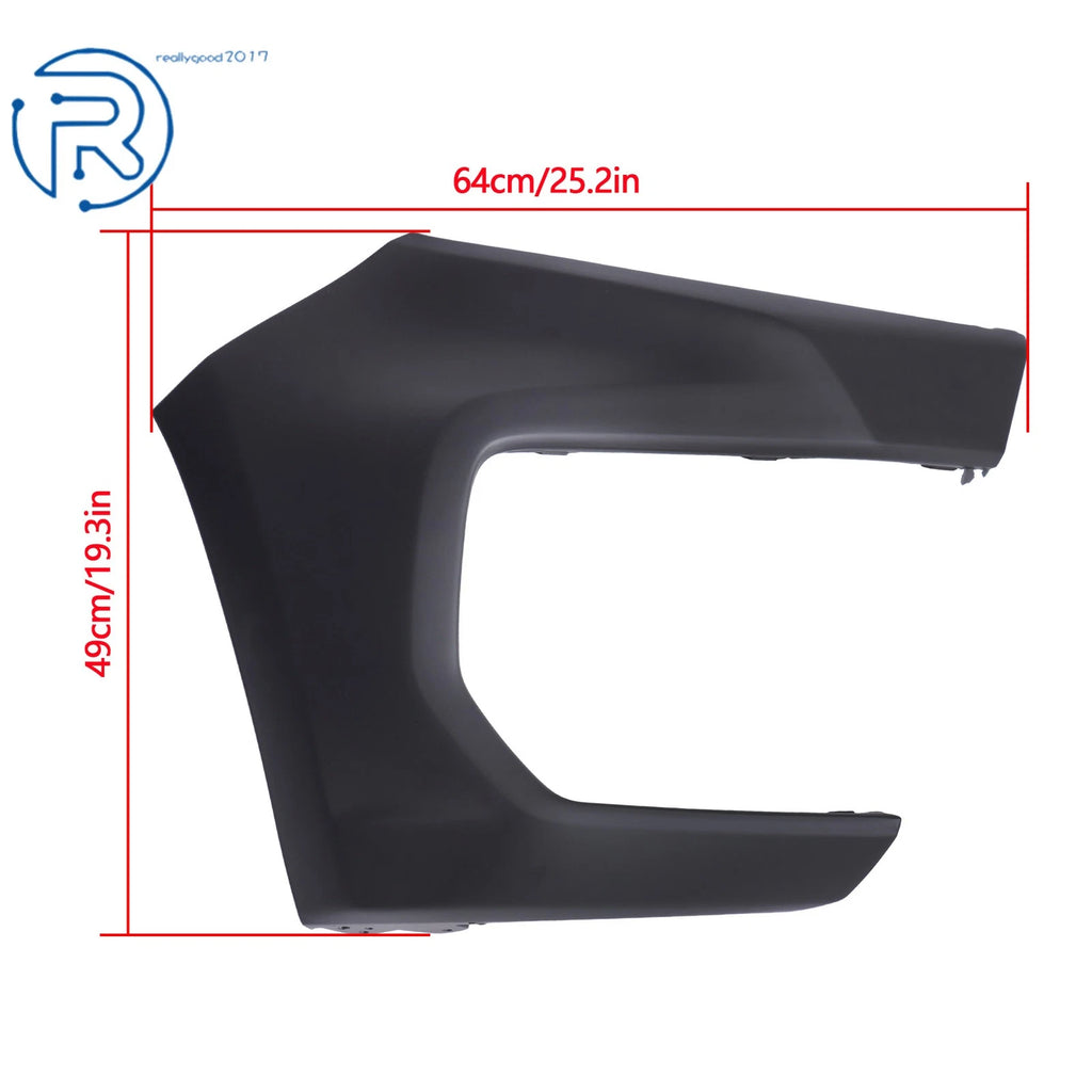 Set of 2 Front Bumper End Caps for Chevrolet Colorado (2021–2022)