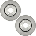 Set of 2 Brake Disc Rotors 325mm for Buick Chevy GMC Isuzu Saab