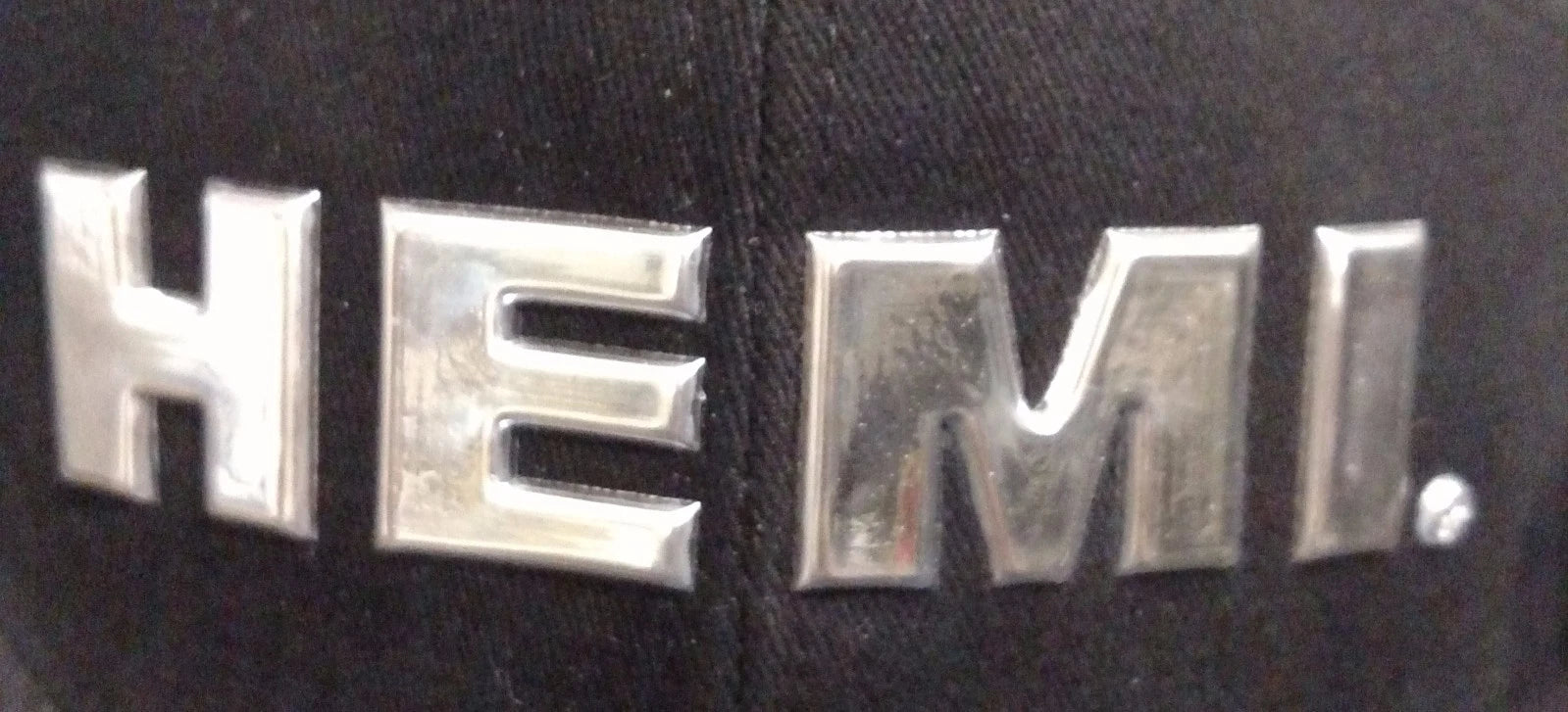 Emblem Logo Replacement Black Chrome Cap for Dodge HEMI (2009–2021)