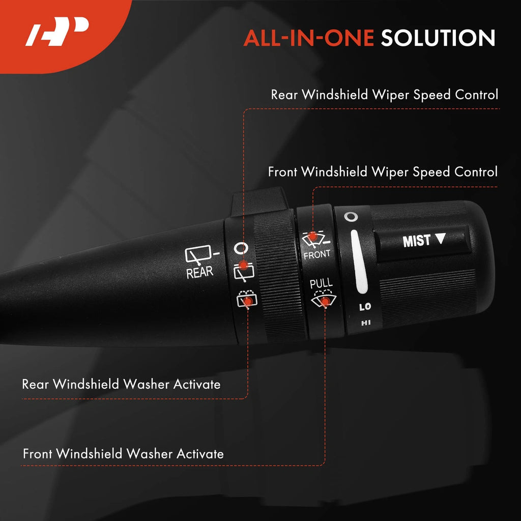 Wiper Switch for Jeep Wrangler JK JL (2007-2018)