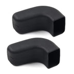 Black Front Bumper Tow Hook Cover for Jeep Wrangler JK JL JT (2007-2023)