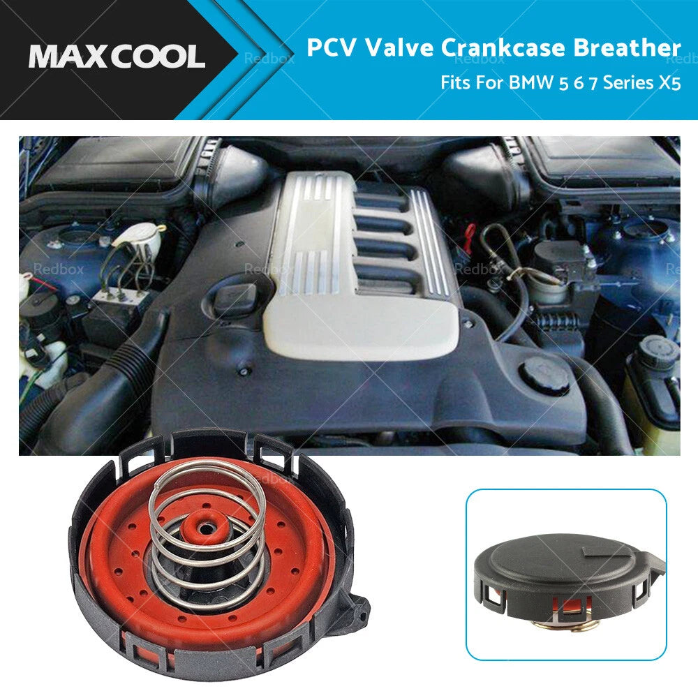 PCV Valve Crankcase Breather for BMW E53 E60 E63 E64 E65 E66 E67 E70 X3 (2000–2010)