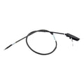 Clutch Cable for Yamaha YBR 125 (2005–2014) Rubber & Steel Black