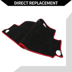 Dashboard Cover Mat for Honda Vezel RU1/2/3/4 (2013–2020) Black Red Set
