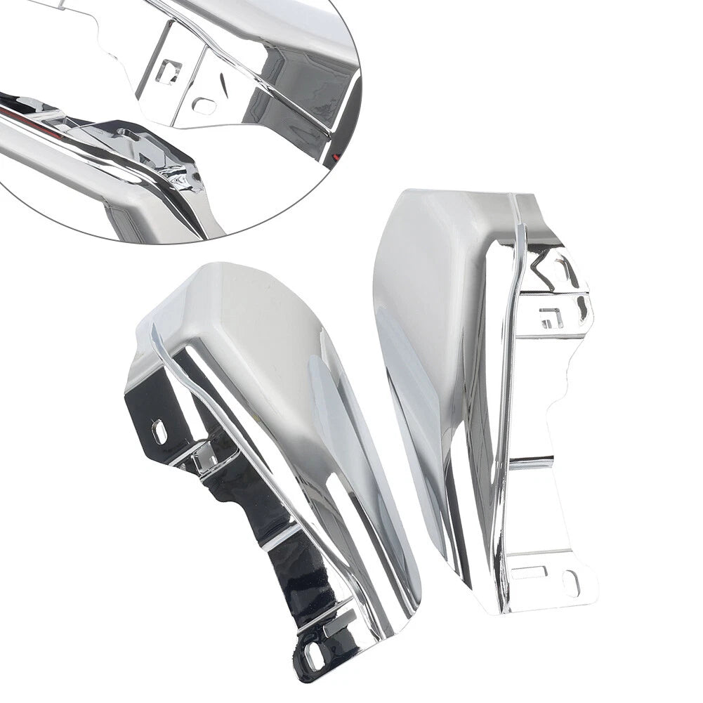 Chrome Mid-Frame Air Deflector Heat Shield for Harley CVO Road Glide (2023–2024)