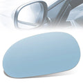 Side View Door Mirror Glass for Mazda 929 (1992–1995) - Flat Lens, Left