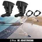 2X Front Windshield Wiper Nozzles Jet for Ford Focus (2008–2011), Edge (2007–2010)