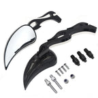 Teardrop Mirror for Suzuki GSXR600 750 1000 1100 GSXR1300 (Custom Black)