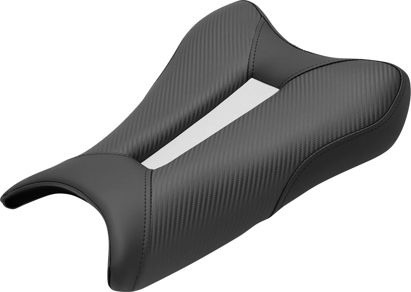 SADDLEMEN Track Seat for Kawasaki ZX6R (2019–2022) 0810-K076, Carbon Fiber, Black
