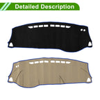 Dashboard Cover Mat for Nissan Kicks (2018–2020) Sun Protector Black Blue