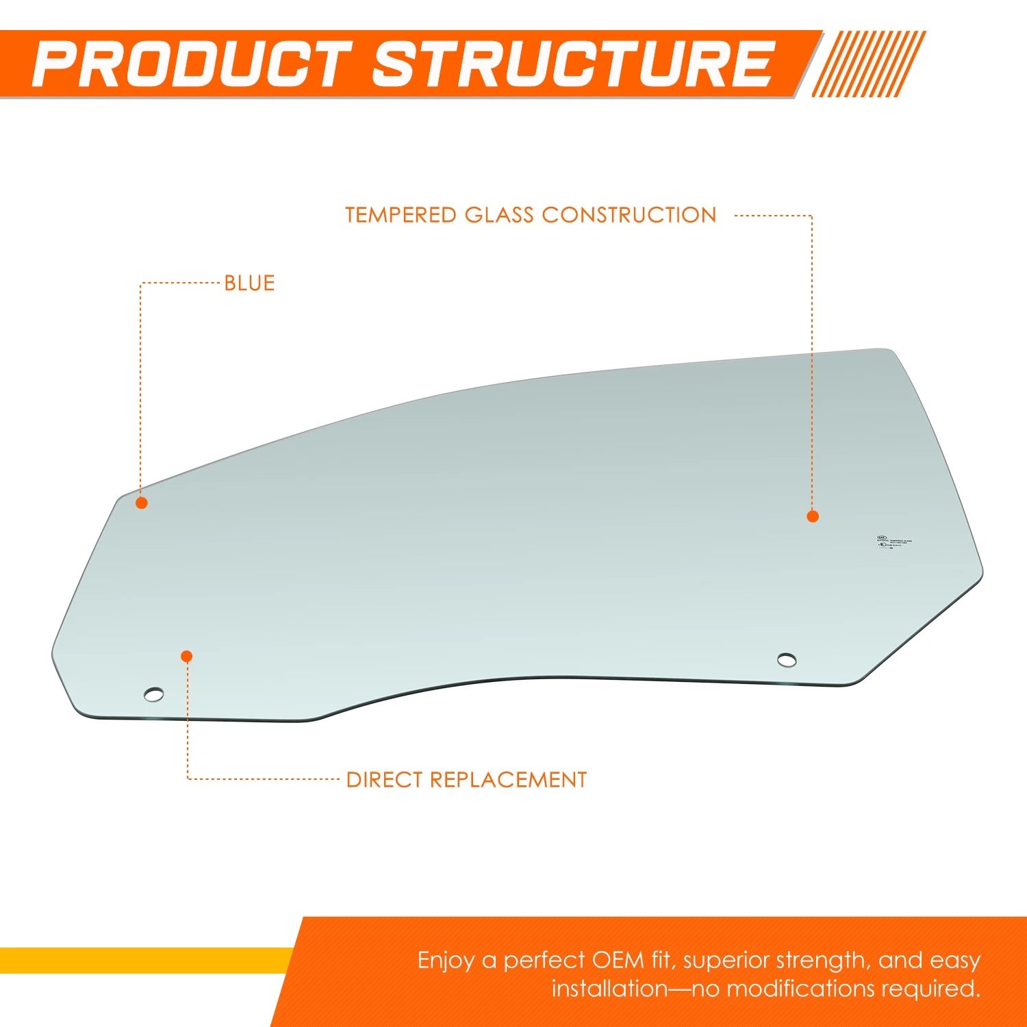 Tempered Glass for Dodge Ram 1500 2500 3500 (2009–2024)