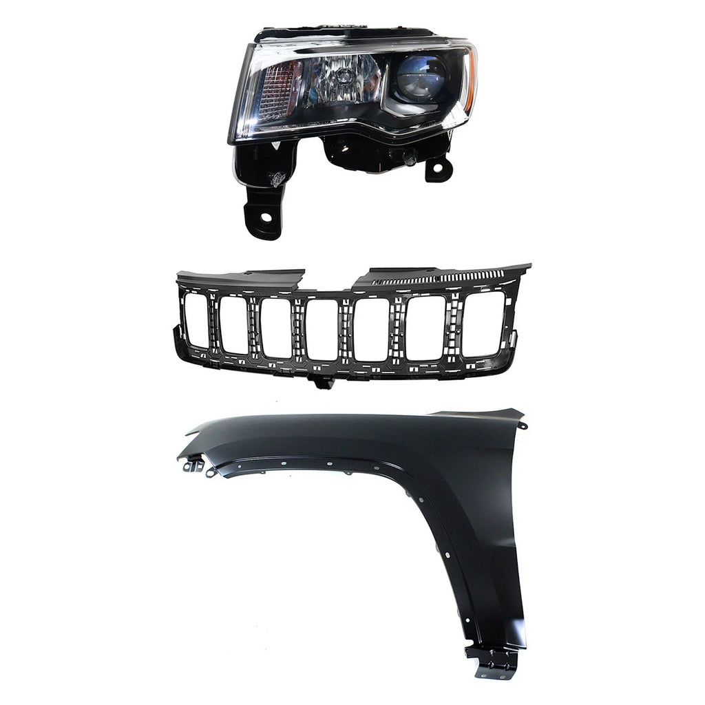 Fender Kit for Jeep Grand Cherokee (2017–2021) Front Left CAPA