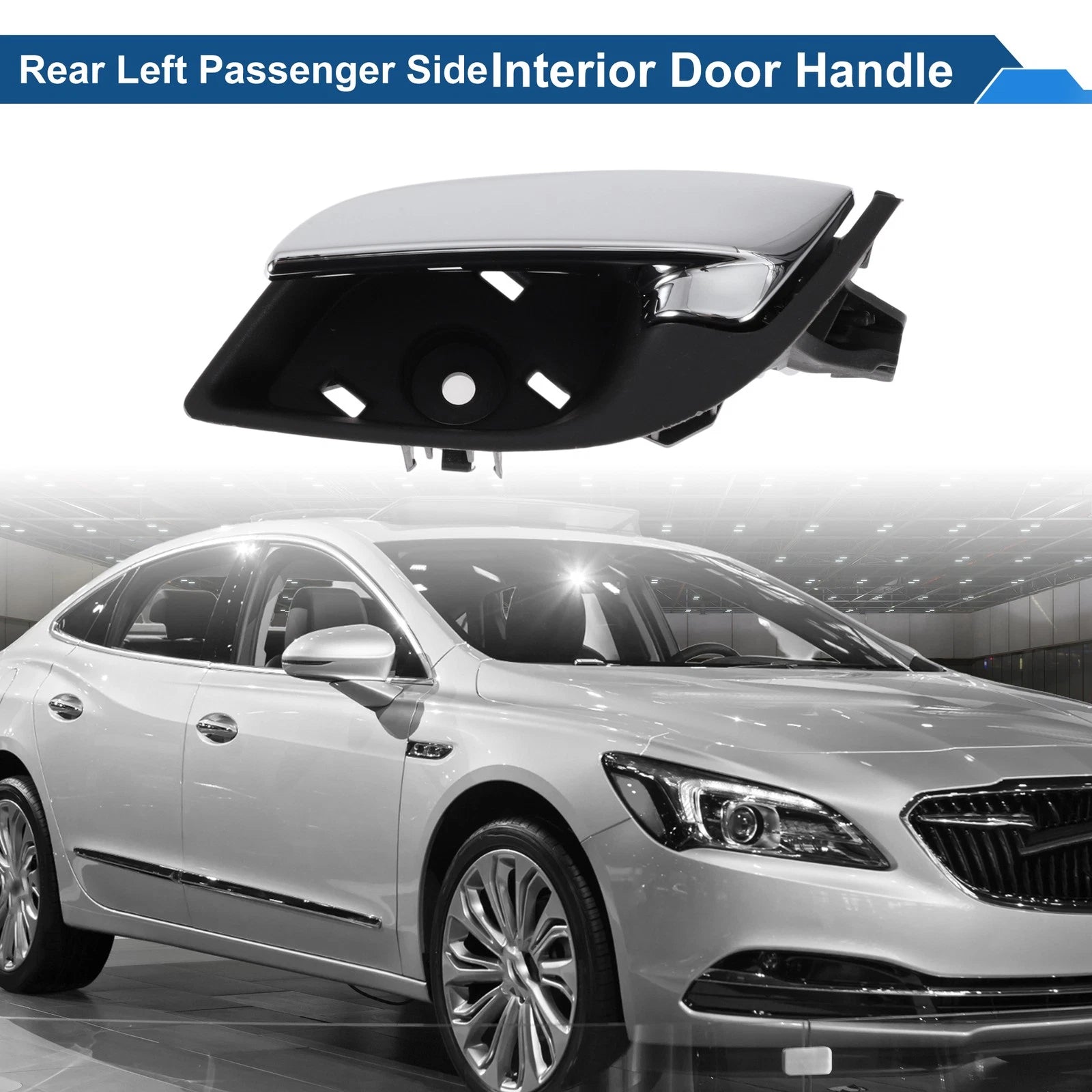 Rear Left Passenger Side Interior Door Handle for Buick Lacrosse (2009–2014)