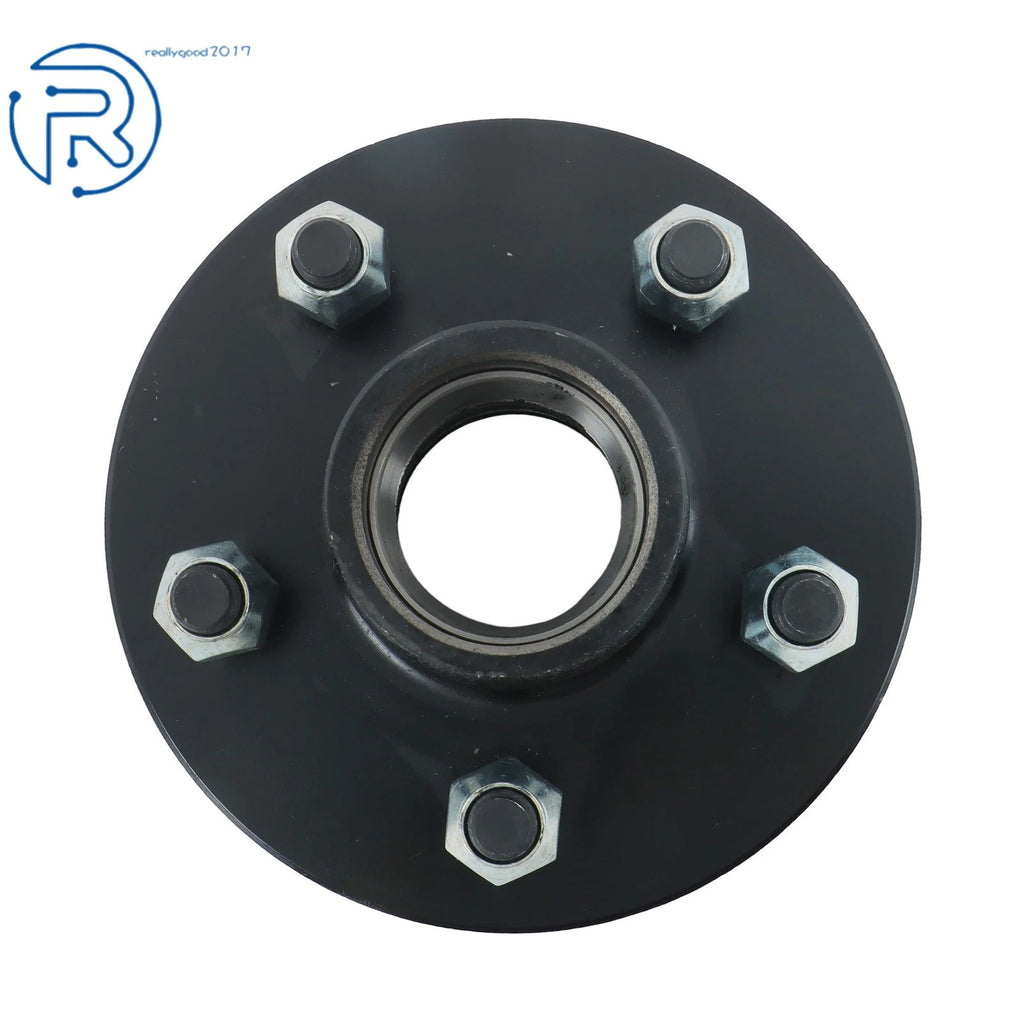 2X Trailer Hub Kit with Bearings L44610 for 3500lbs Axles (5 on 4.5" & 5")