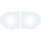 Set of 2 Rear Door Glasses for Cadillac CTS