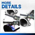 4" Exhaust Catback System Kit for Eclipse 2.4L (2006–2009) 4G69 Muffler Burnt Tip