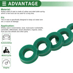 Set of 5 Oil Seal Rotary Shaft Seal 8x14x4mm High Pressure Green for Various Models