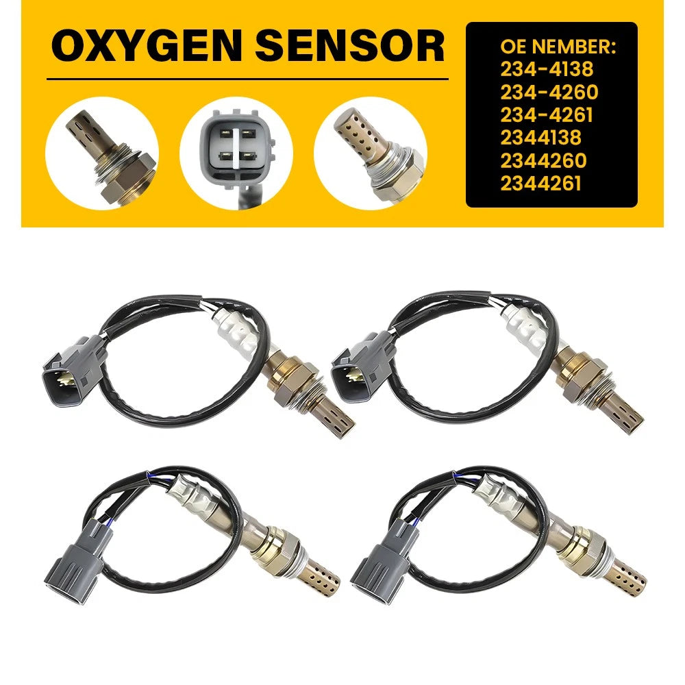 Set of 4 O2 Oxygen Sensors for Toyota Camry Lexus