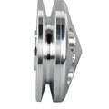 Aluminum Alternator Pulley with Nose Cone Cover for GM SBC (283-400)