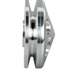 Aluminum Alternator Pulley with Nose Cone Cover for GM SBC (283-400)