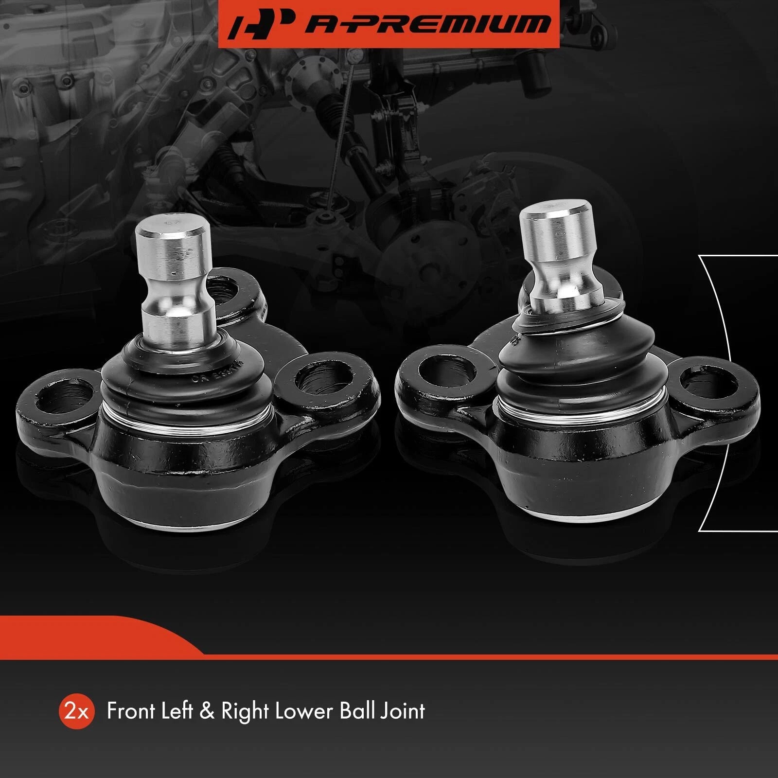 2X Front Lower Ball Joint for Hyundai Sonata (2015–2019) Tucson (2015–2021)
