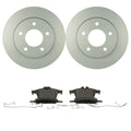 Bosch Rear Disc Brake Rotors & Ceramic Pads Kit for Mazda 3 Sport (2004–2013)