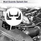 Set of 4 Mud Flaps Splash Guards for Audi A4 (2012–2015)