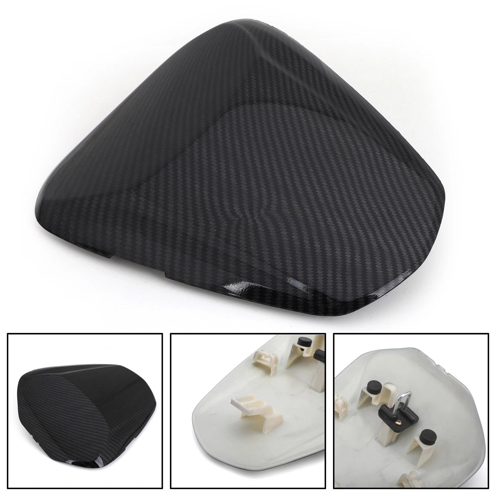 ABS Rear Seat Cover Cowl Fairing for Suzuki GSXS1000 GSXS1000F (2015–2020) Carbon