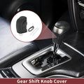 Set of 1 Gear Shift Knob Cover for Hyundai Sonata (2011–2014) Black Grey