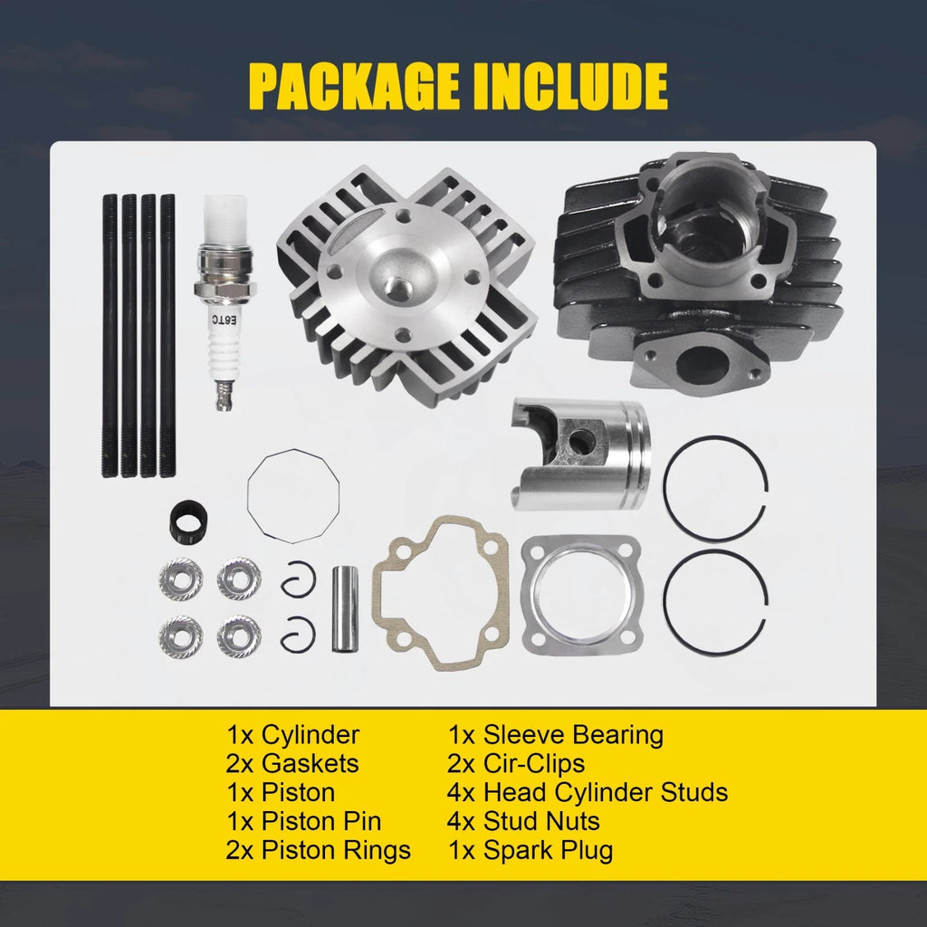 Big Bore Cylinder Piston Gasket Kit for Yamaha PW50 (1981-2009)