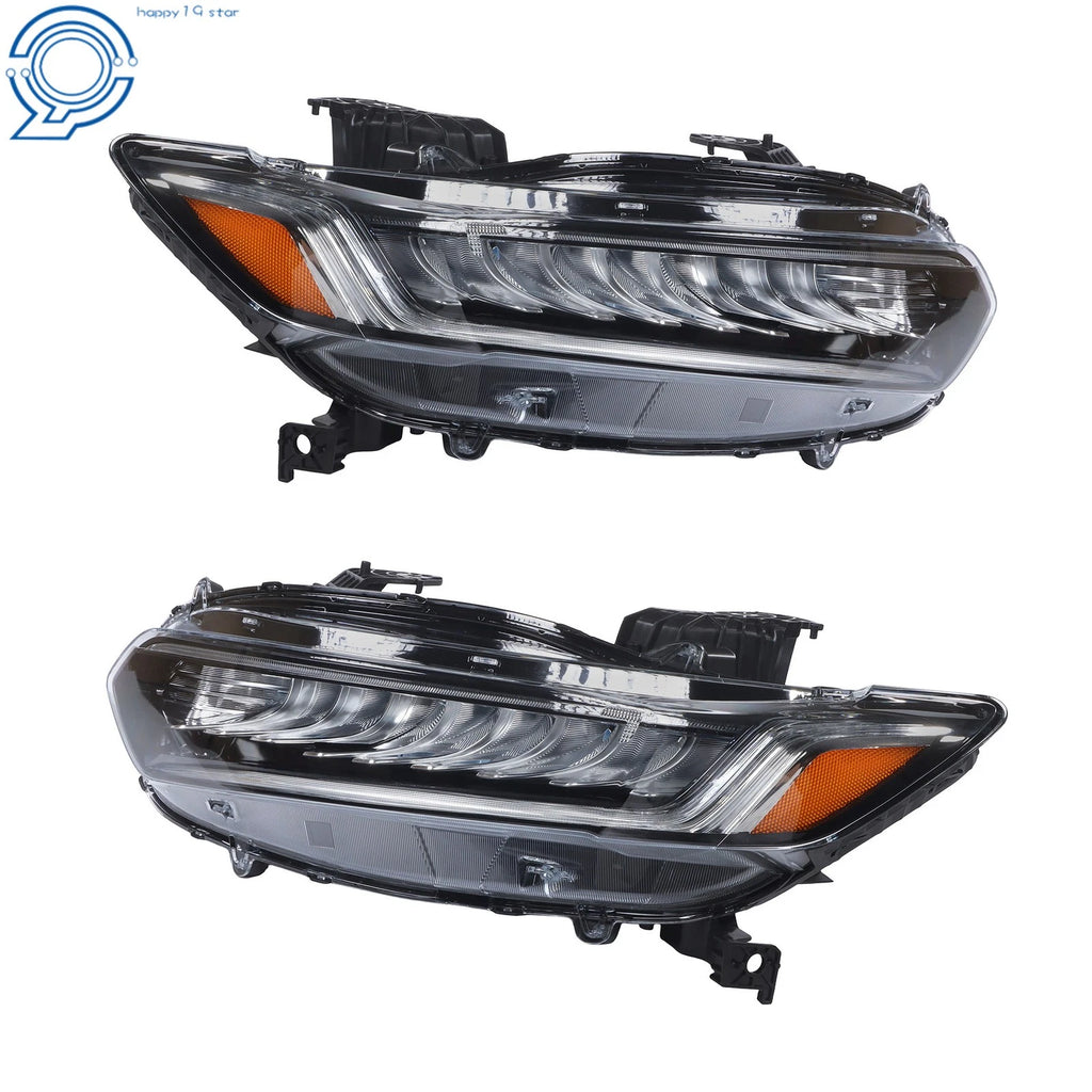 Pair of LED Headlights for Honda Accord Hybrid Touring (2018–2020)