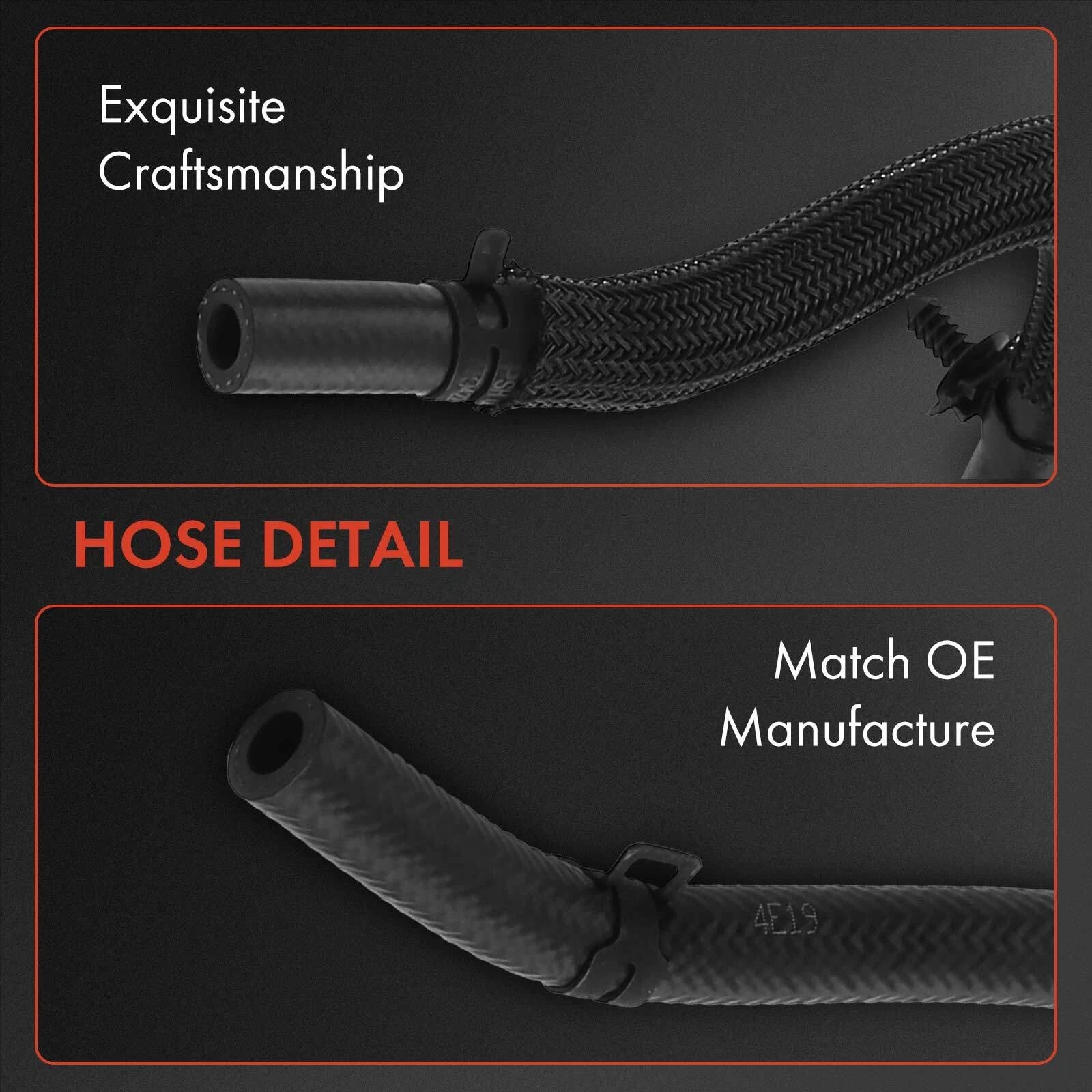 Power Steering Return Line Hose for Ford Flex Taurus (2009-2019)