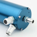 Aluminum Engine Oil Catch Can 100ml + Filter for Universal Fit (1/2" & 5/8")