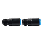 8AN Male to 3/8" Female SAE Quick-Disconnect EFI Fuel Rail Fitting