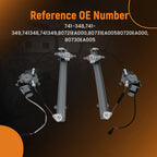 2X Front Window Regulator Assembly for Nissan Frontier (2005-2021)