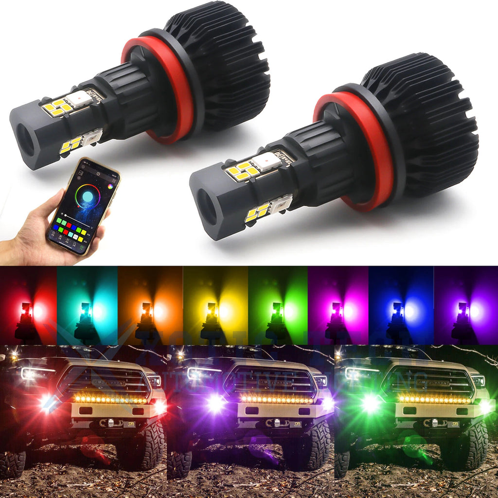 Smart APP Control Multi-Color Fog Lights for Toyota Tacoma (2012–2018)