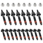 Exhaust Manifold Bolt Stud Nut Kit for Dodge Ram 1500, Jeep Commander (2006-2010)
