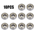 10 608ZZ Ball Bearings 8x22x7mm for Electric Motors (Efficient Performance)