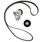 Serpentine Belt Tensioner Pulley Kit for Chevy Silverado GMC Sierra (2007–2014)