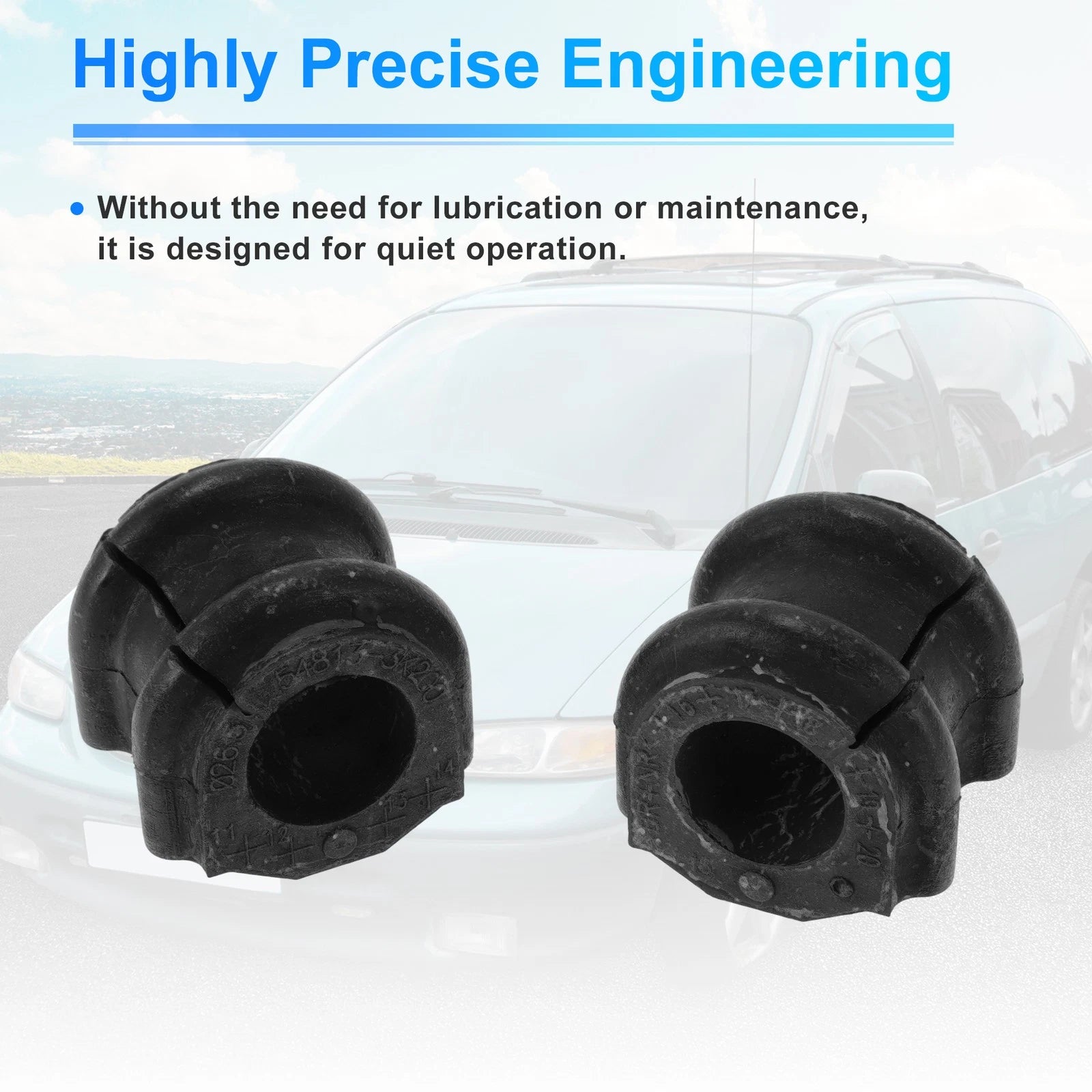 Stabilizer Sway Bar Bushing Kit No.K200280 for Hyundai Entourage (2007–2009)