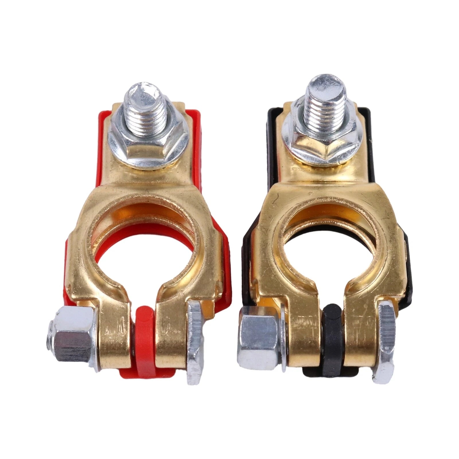 Set of 2 Positive Negative Battery Terminals for Toyota Forklift (80982-76014-71)
