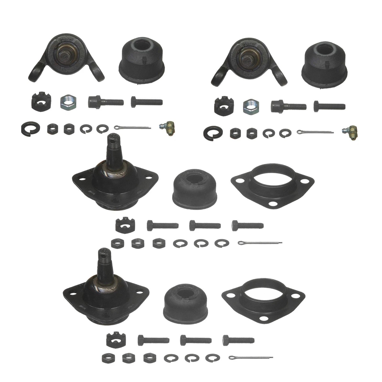 MOOG Front Upper Lower Suspension Ball Joint Kits for Chevrolet Bel Air Caprice (1950–1996)