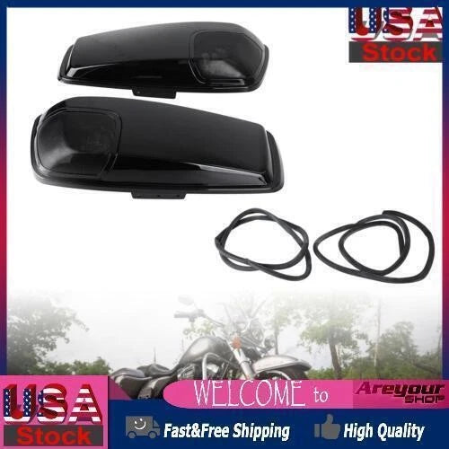 Hard Saddlebag 5x7" Speaker Lids for Touring Road Street Glide (2014–2020)