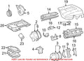 Engine Valve Cylinder Head Cover Gasket for Lexus (OEM)