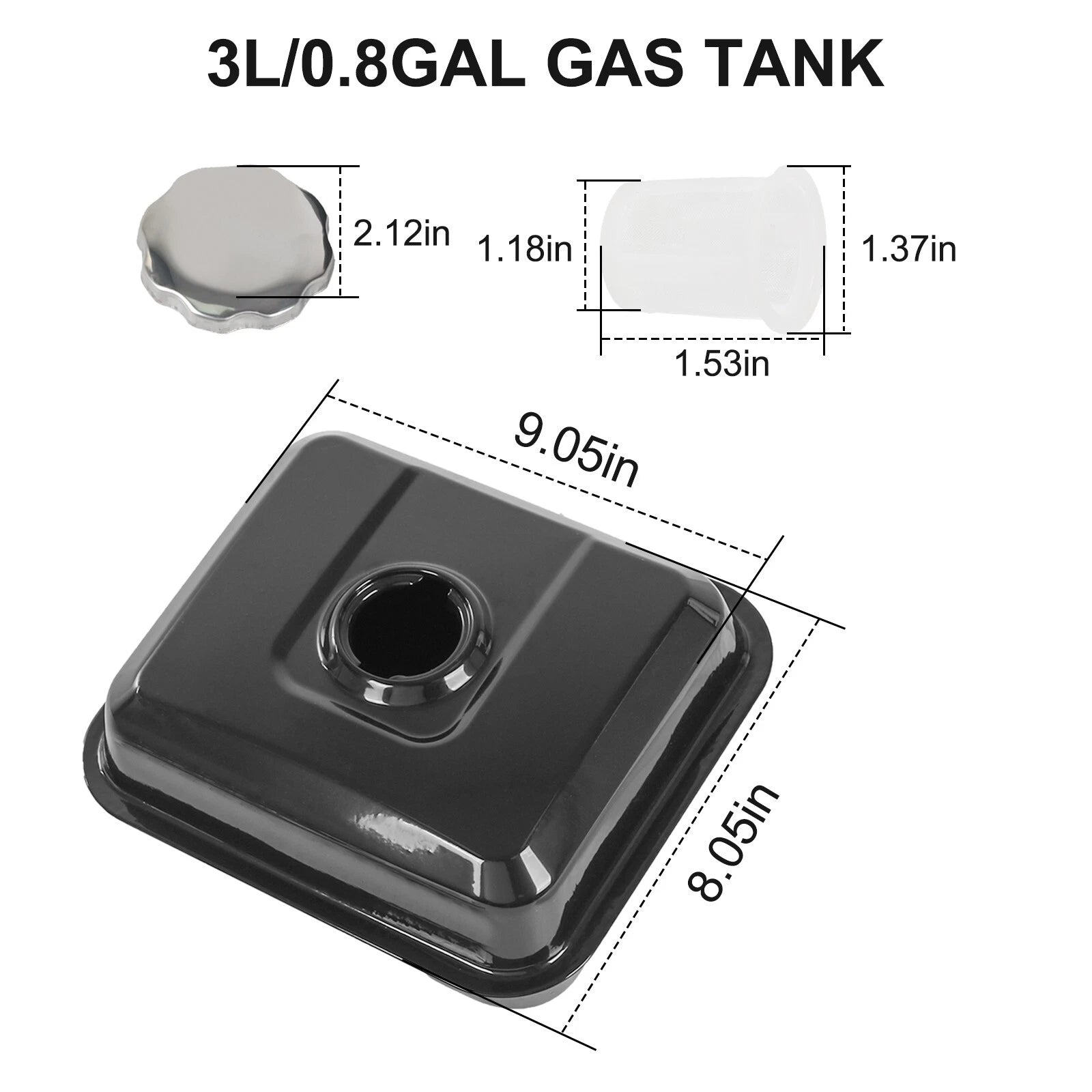 Carburetor Kit for Predator 212cc 196cc Honda GX160 GX200 (Fits 1960–2023)