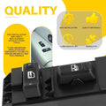 RH Window Door Lock Switch for Chevy Silverado Suburban Tahoe GMC Yukon (2000–2002)