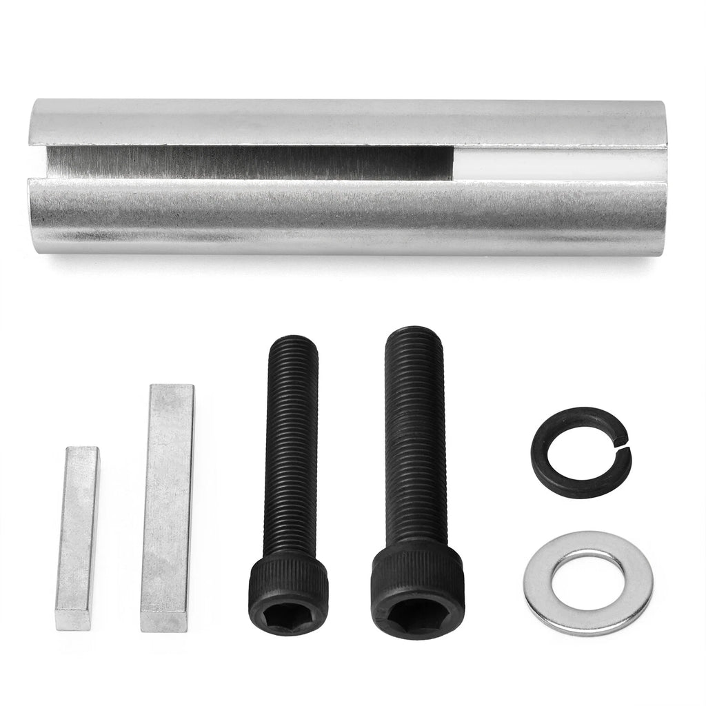 Crank Shaft Sleeve Adapter for Engine Pulley (1 to 1 1/8 inch, 1/4" Key)