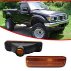 Set of 2 Amber Front Bumper Signal Lights for Toyota Tacoma (1995–2000)