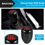 6 Speed Manual Gear Shift Knob for Nissan Navara D40 (2004–2015)
